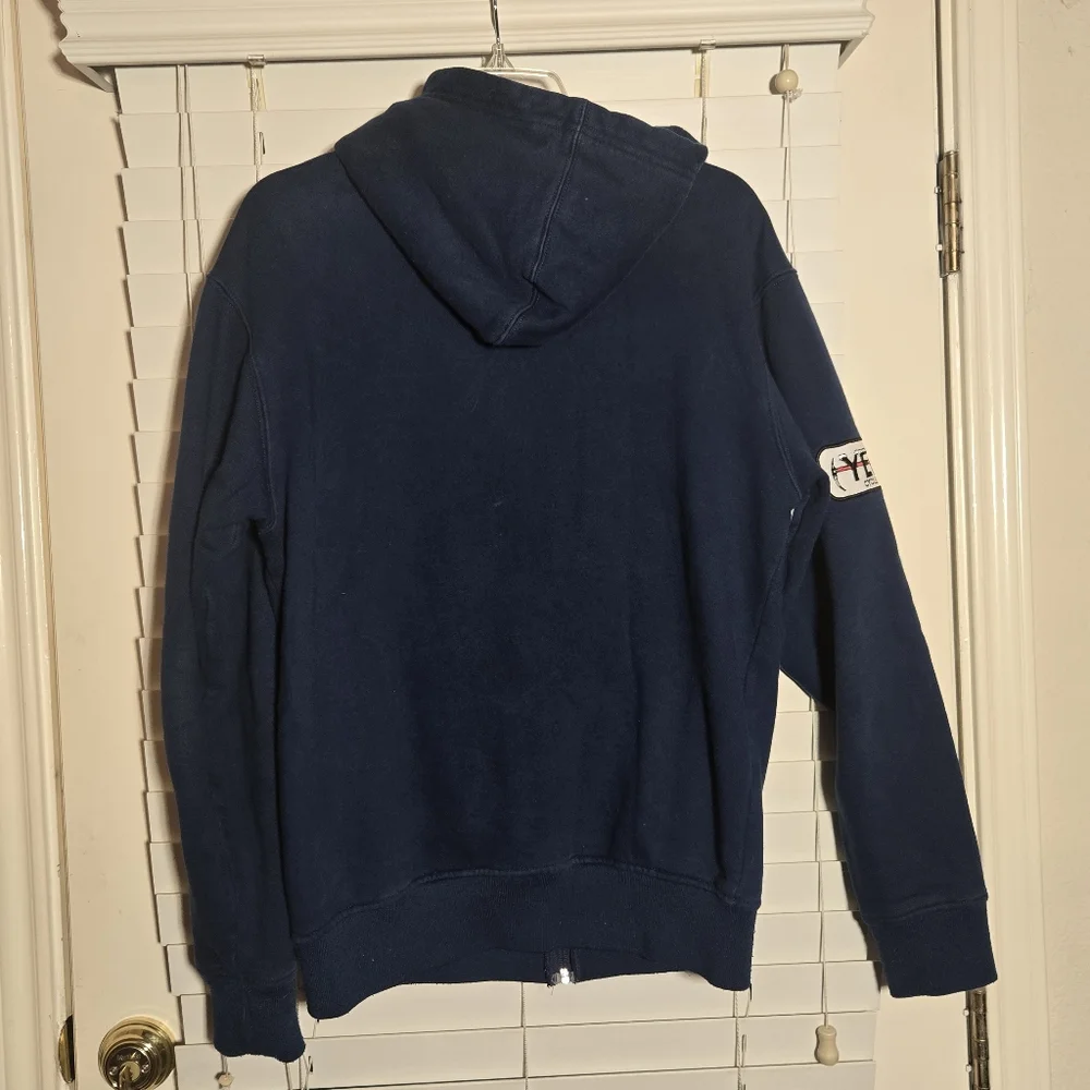Yeti Cycles Blue Hoodie with Logo‎